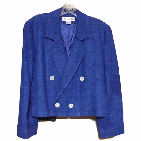 COPY - Christian Dior Vintage Silk Blend Blazer